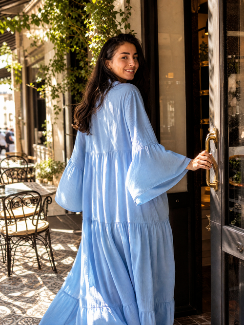 Selena Tiered Maxi Dress