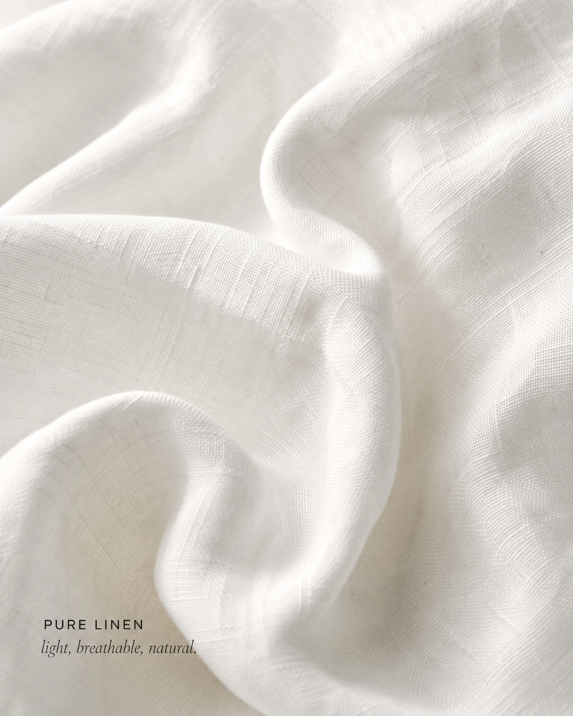 Sophia White Pure Linen Wide-Leg Pants