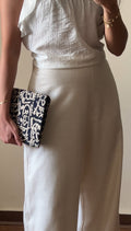 Sophia Pure Linen Wide-Leg Pants