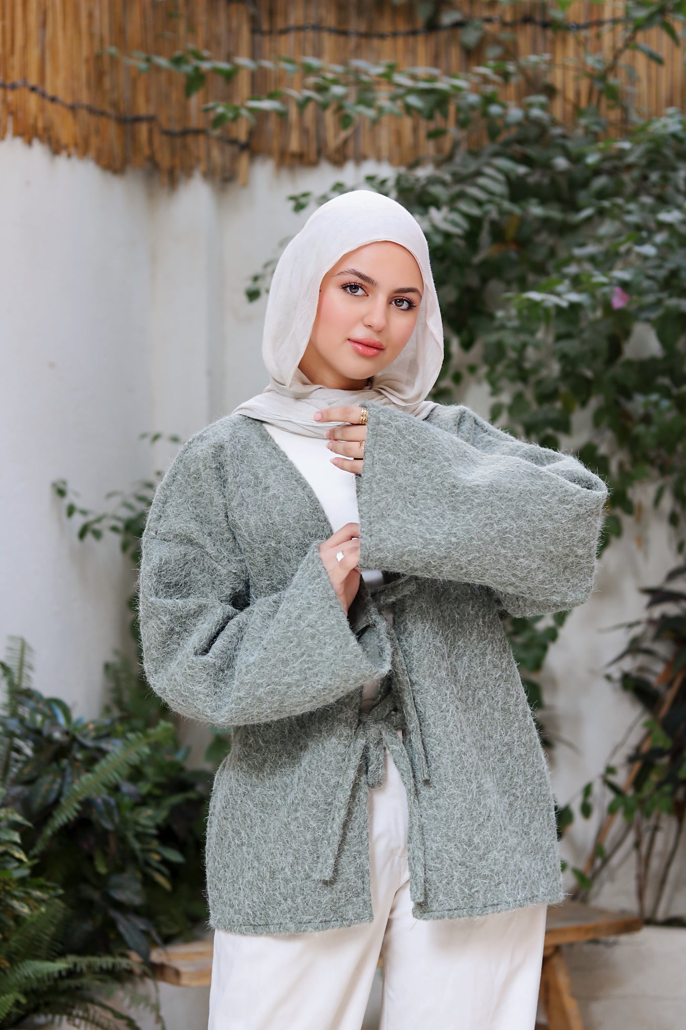 Aurora Vest In Olive