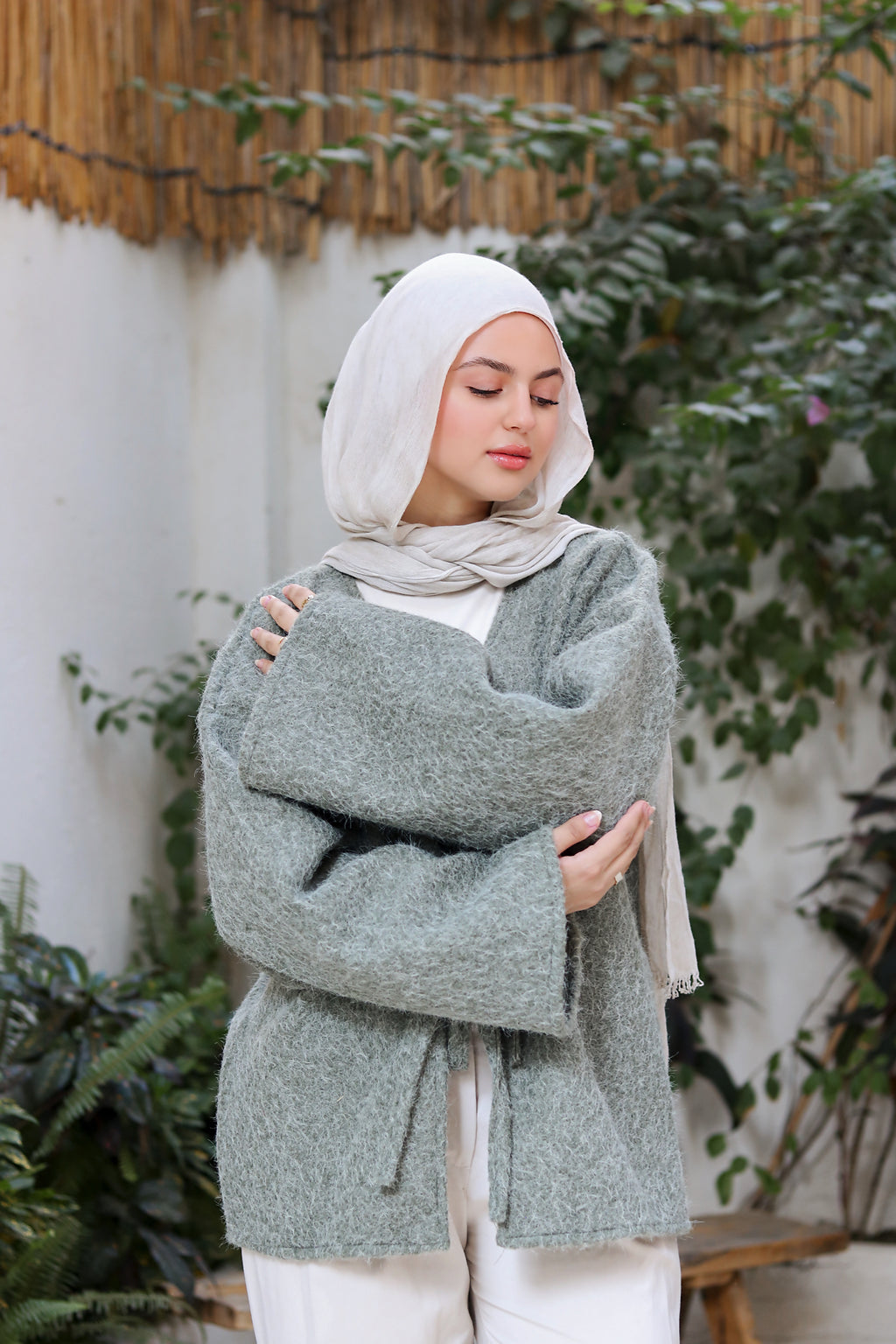 Aurora Vest In Olive